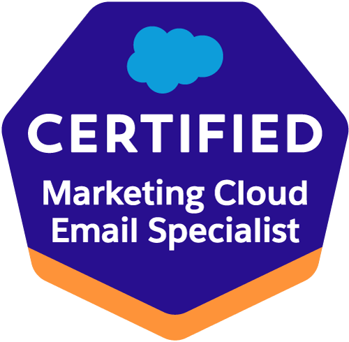 Salesforce Certified Marketing Cloud Email Specialist badge